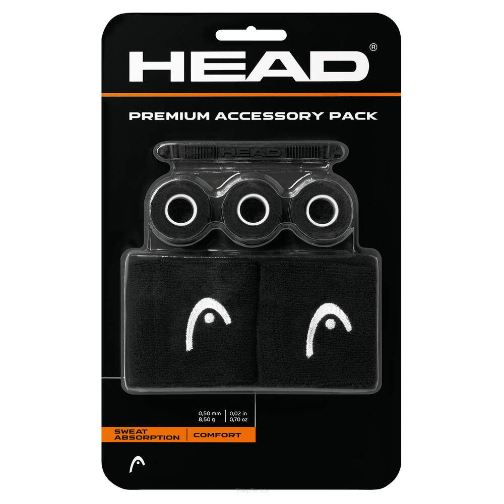 Zestaw Head frotka + owijka + tłumik Premium Accesory Pack