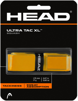 Owijka bazowa squash Head Ultra Tac XL żółta