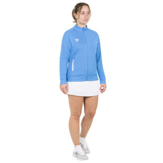 Bluza tenisowa damska Tecnifibre Team Jacket niebieska