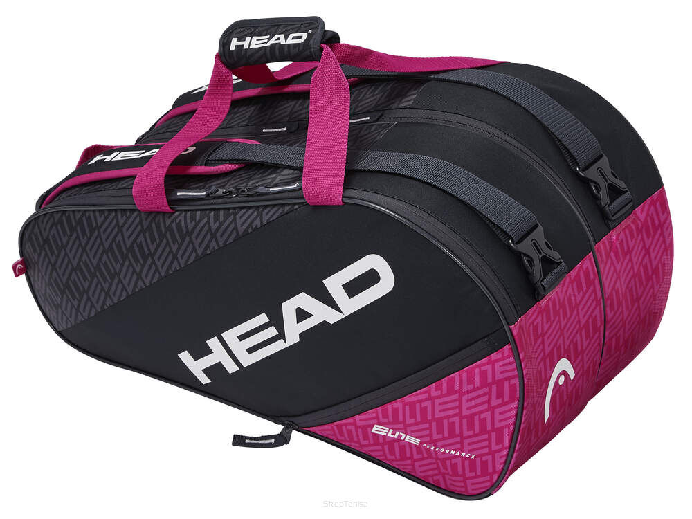 Torba do padla Head Elite Padel Supercombi czarno-różowa