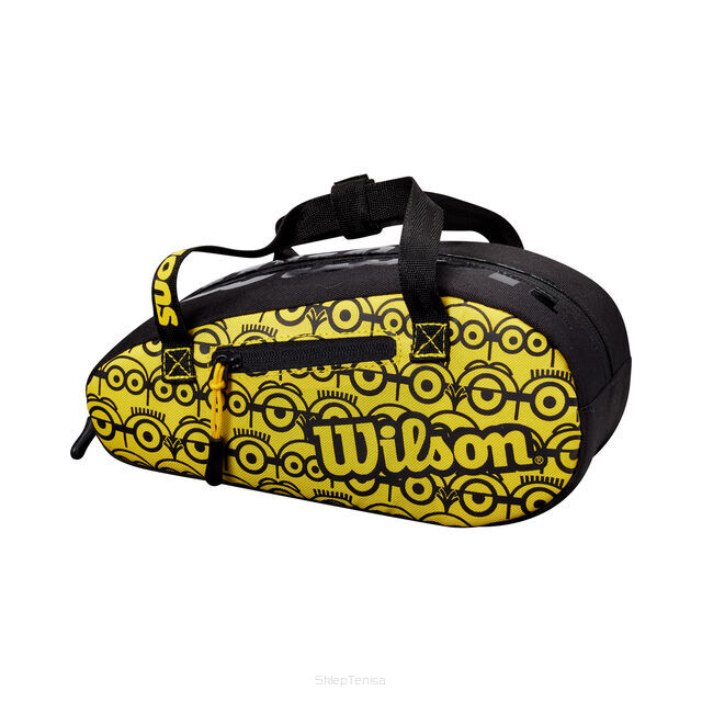 Torba tenisowa Wilson Minions Mini Bag - Black/Yellow