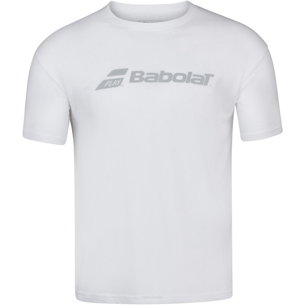 T-shirt Koszulka Tenis Babolat Exercise biała