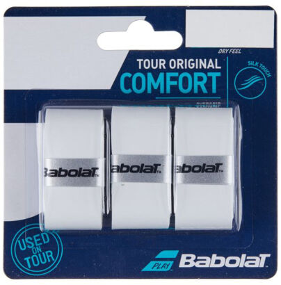Owijka tenisowa Babolat Tour Original Comfort biała