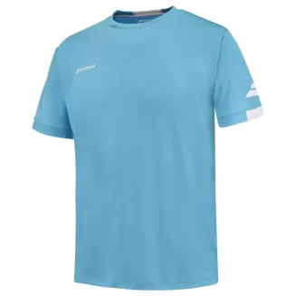 Koszulka tenisowa Babolat Play Crew Neck Tee Men niebieska