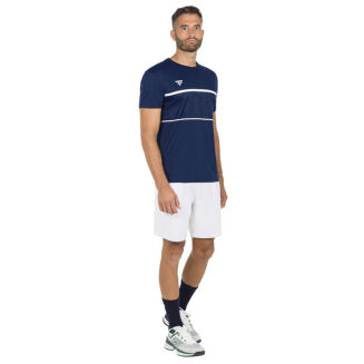 Koszulka tenisowa Tecnifibre Tech Tee granatowa