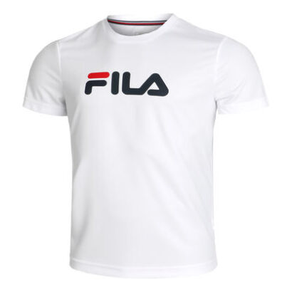 Koszulka tenisowa Fila T-shirt Logo biała