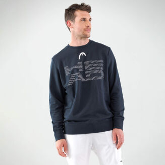 Bluza tenisowa Head Rally Sweatshirt Men granatowa