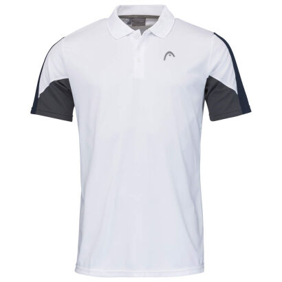 Koszulka tenisowa Head Club 22 Tech Polo Shirt - biała