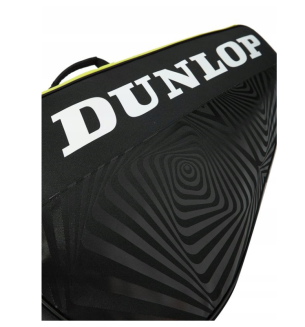 Torba tenisowa Dunlop CX Club x6 czarno-żółta 