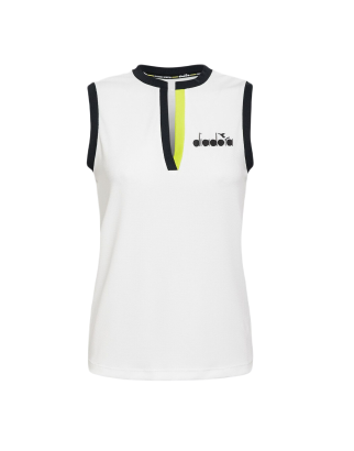 Top tenisowy Diadora Tank Icon biały