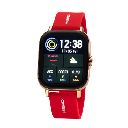Zegarek sportowy smartwatch Head Los Angeles złoto-czerwony