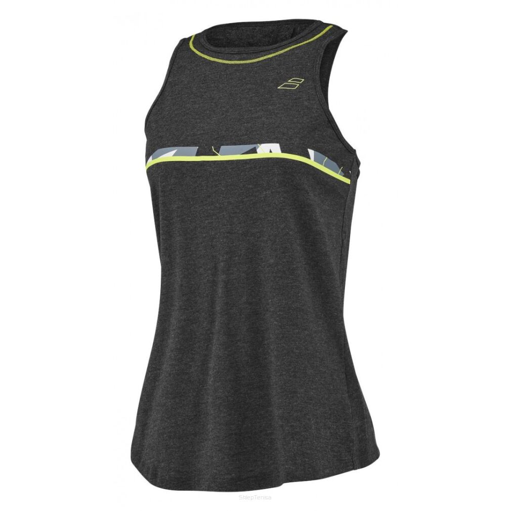 Top Babolat Aero Cotton Tank Women czarna