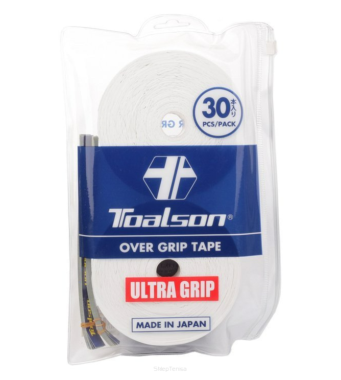 Owijka wierzchnia Toalson Ultra Grip 30P - biała