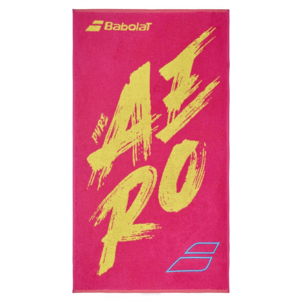 Ręcznik tenisowy Babolat Medium Towel Rafa - pink/aero