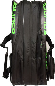 Torba tenisowa Solinco Tour Bag 15 czarno-zielona