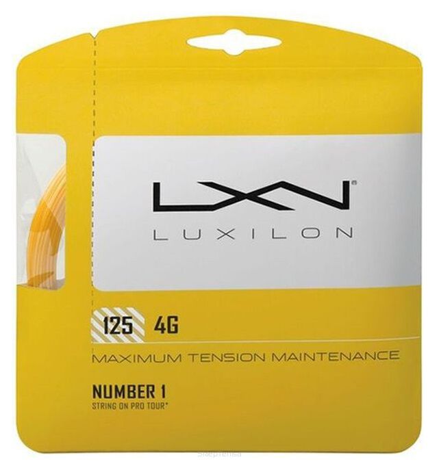 Naciąg tenisowy Luxilon 4G 1,25mm żółty