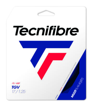 Naciąg tenisowy Tecnifibre TGV 1.25 czarny